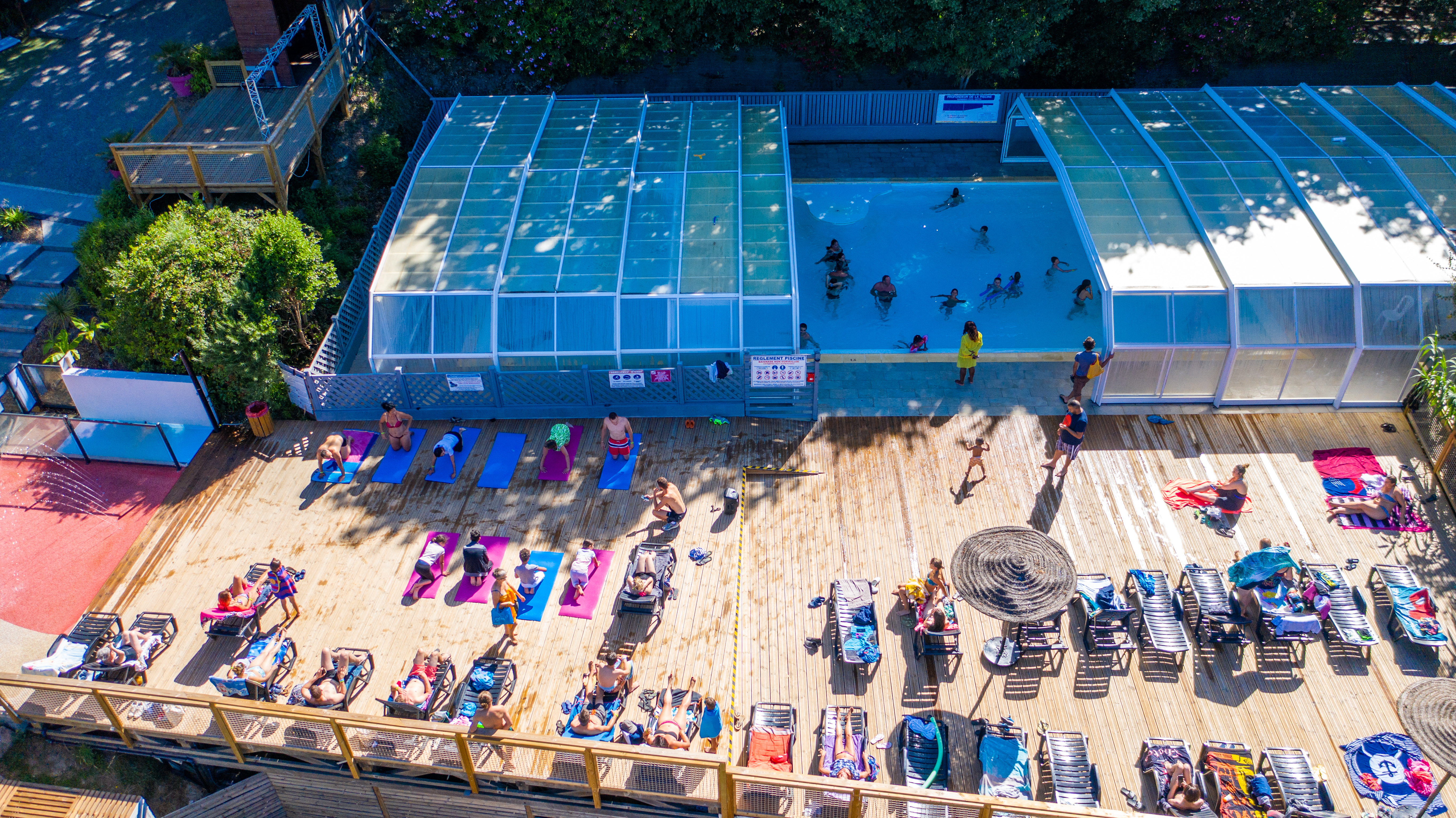 Camping piscine Paradis Vendée