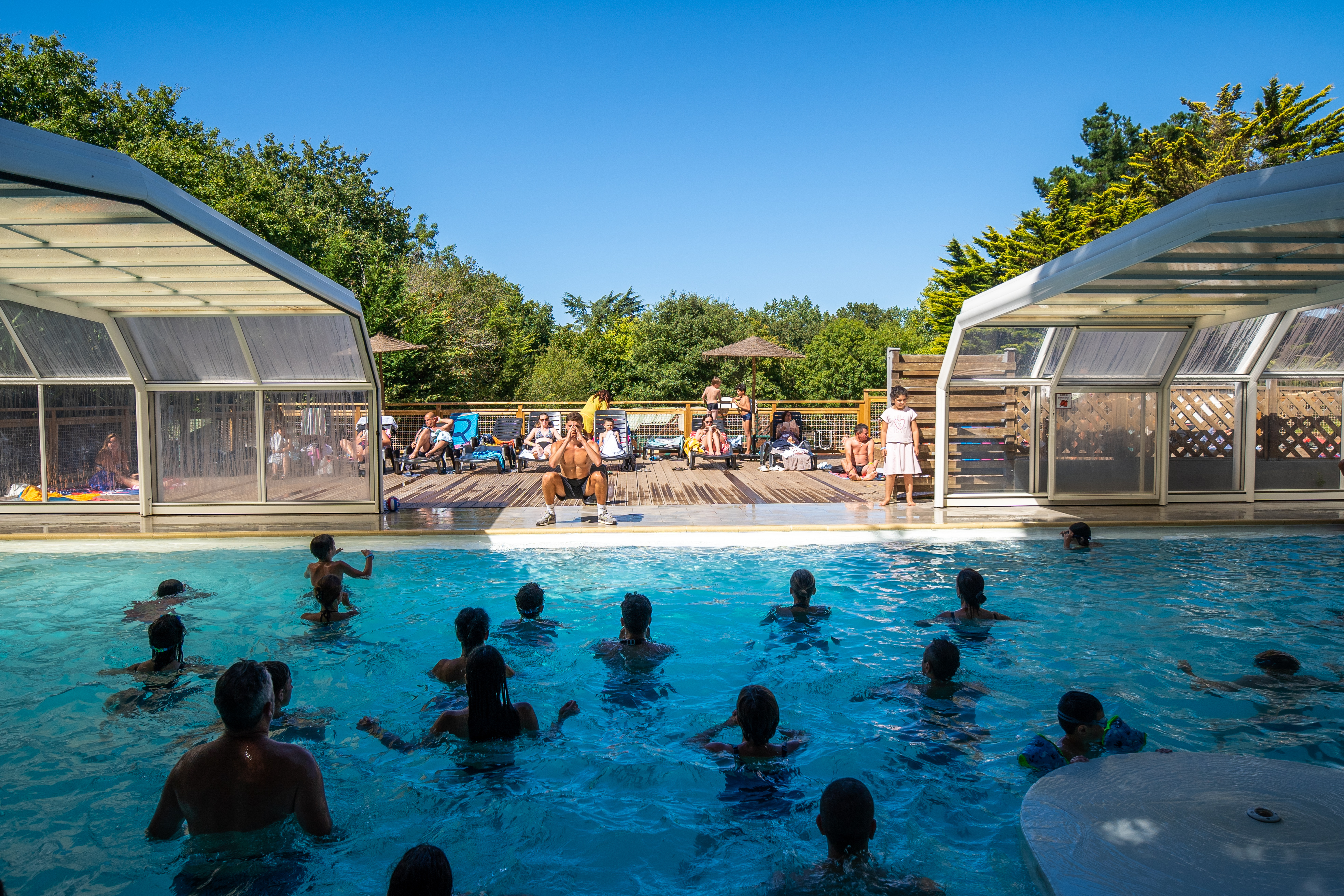 Camping animations aquagym Vendée